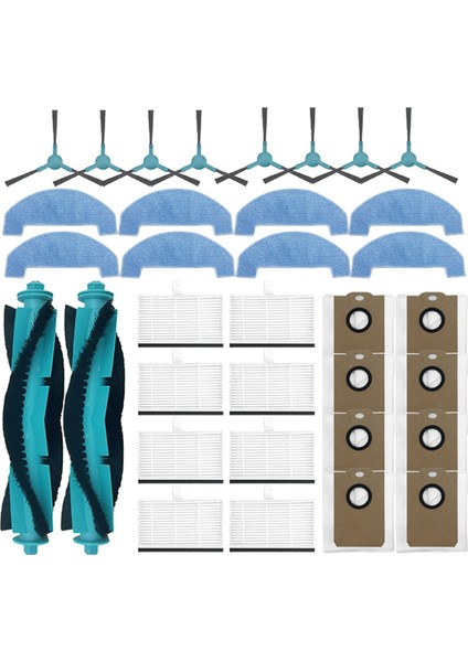 S5+ Plus 2299 Ultra Home X-Treme Elektrikli Süpürge Parçaları Ana Yan Fırça Hepa Filtre Toz Torbası (Yurt Dışından) indirimleri