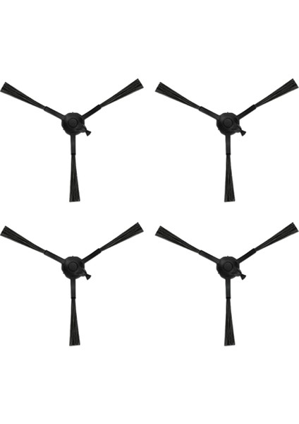 360 2S/S8/S8PLUS Elektrikli Süpürge Parçaları Robotik Yedek Parça Için 4 Adet Yan Fırça (Yurt Dışından)