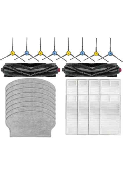 VCR21LDSW / M6 Robot Süpürge Mian Yan Fırça Paspas Bezi Hepa Filtresi Için Yedek Parçalar (Yurt Dışından)