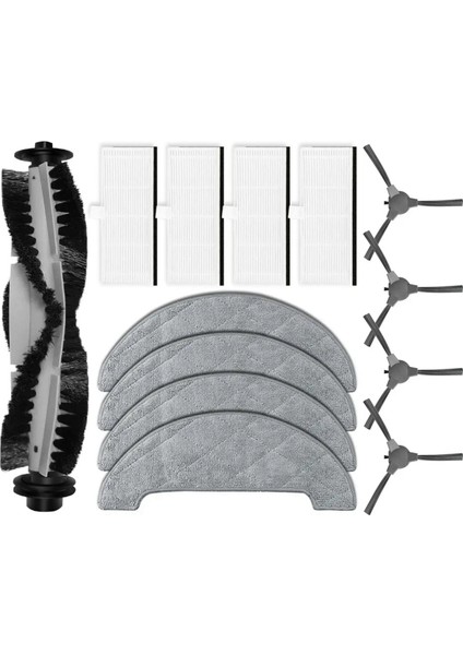 Inomı Le7 Se8 Robot Süpürge Yedek Parçaları Ana Yan Fırça Hepa Filtre Paspas Aksesuarları (Yurt Dışından)