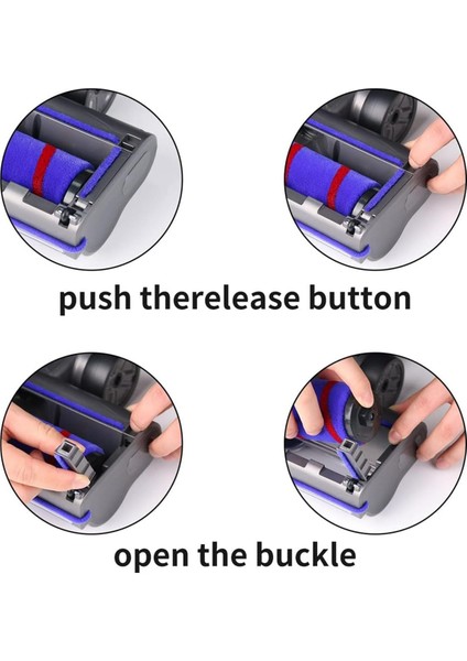 V8 V10 V11 V15, Vakum Parçaları, Hızlı Çıkarma ve LED Işıklı Yumuşak Silindir Için Yedek (Yurt Dışından) fırsatları