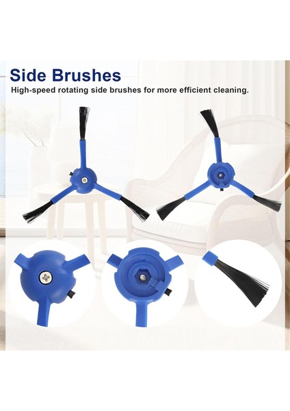 Robovac X8/ X8 Hybrid/ Pro Robot Süpürge Ana Yan Fırça Hepa Filtreleri Paspas Bezi Yedek Parçaları (Yurt Dışından) fırsatları