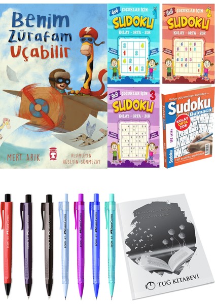 Benim Zürafam Uçabilir ve Sudoku 4'lü Paket Kolay Orta Zor