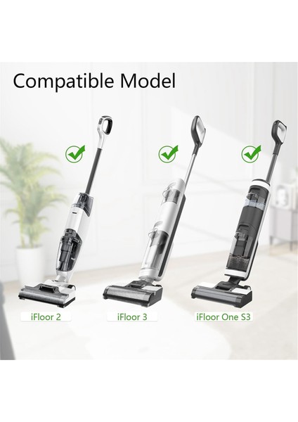 Ifloor 2, 3,floor One S3 Kablosuz Islak Kuru Elektrikli Süpürge Aksesuarları Için Silindir Fırça Değiştirme Kiti (Yurt Dışından) fiyatları