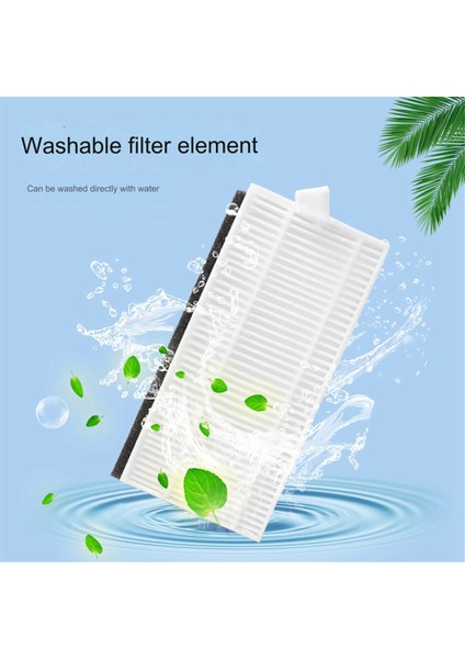 P20 Robot Süpürge Ana Yan Fırça Hepa Filtre Aksesuarları Yedek Yedek Parçalar Için Uyumlu (Yurt Dışından) modelleri