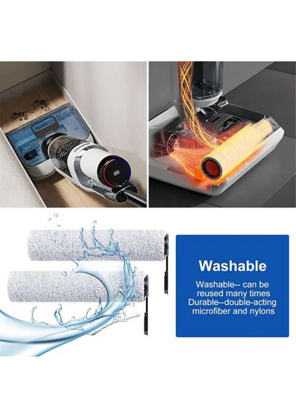 Floor One Switch S6/stretch S6 Islak Kuru Elektrikli Süpürge Yedek Parçaları Silindir Fırça Yığın Filtre Aksesuarları (Yurt Dışından) modelleri