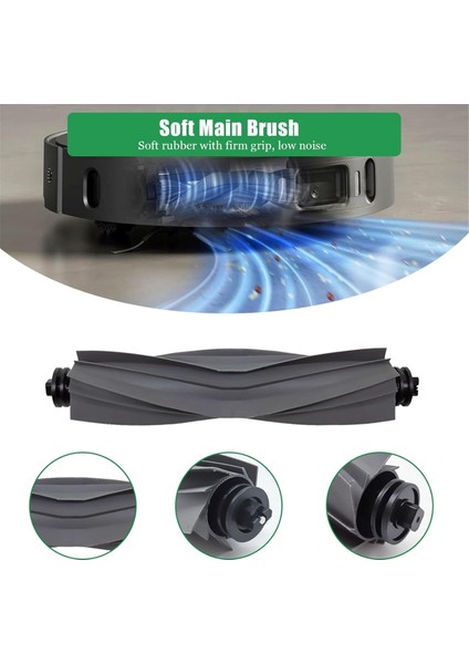 X40 Ultra / Pro S30 Elektrikli Süpürge Ana Yan Fırça Filtre Paspaslar Toz Torbaları Yedek Parçalar (Yurt Dışından) indirimleri