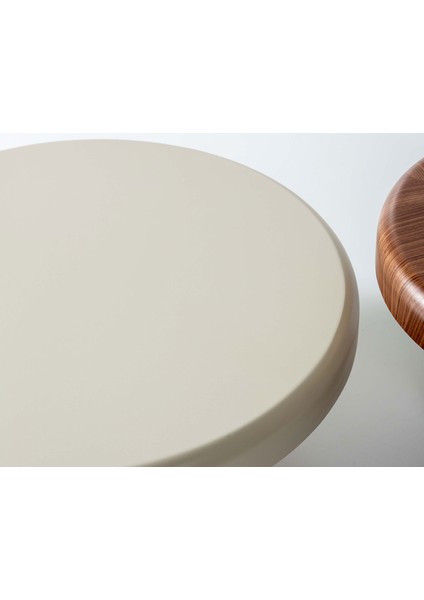 Punto Orta Sehpa Seti - Krem modelleri