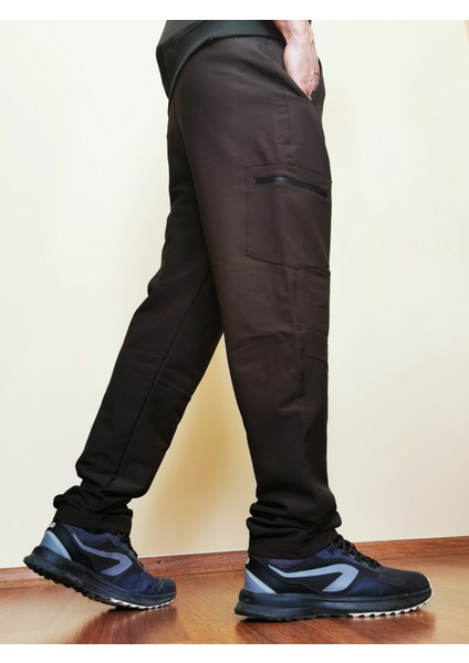 Erkek Haki Kargo Cepli Lastikli Bel Outdoor Pantolon 2036-13 fiyatları