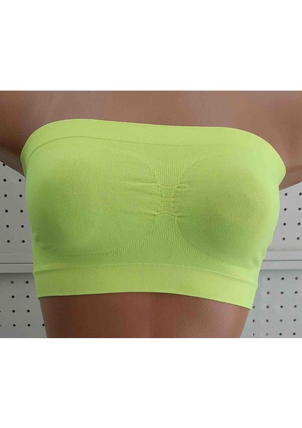 Kadın Strapless Büstiyeri 2'li Paket Beden L-Xl Renk Fuşya-Sarı fiyatları
