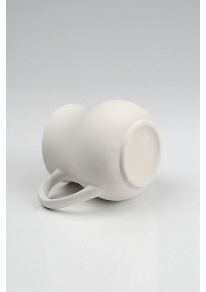 Merve Kupa - Seramik Bisküvi 8'li (Ham Ürün) modelleri