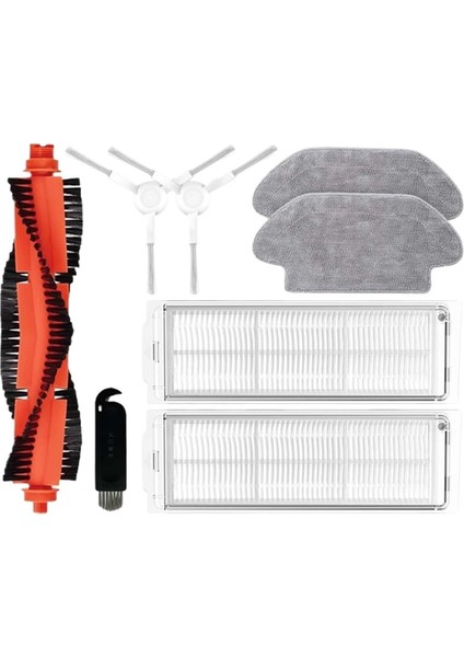 Robot Vakum Mop 2s/mop P/mop PRO/XMSTJQR2S/STYTJ02YM Ana Yan Fırça Hepa Filtresi Için Aksesuarlar (Yurt Dışından)