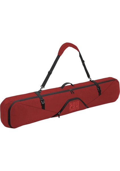 Pow Tekerlekli Snowboard Çantası Maroon 165CM