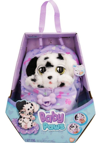 Baby Paws Sesli Yavru Köpek Pelüş 20 cm - Dalmaçyalı Mor Çanta modelleri