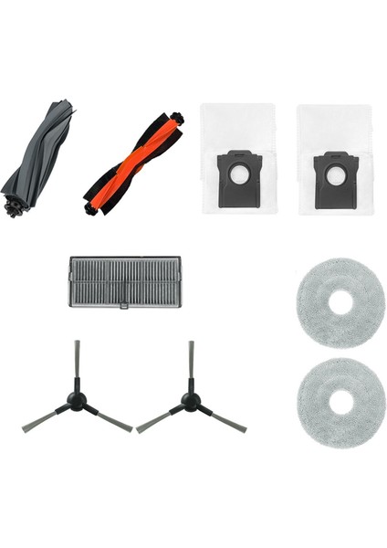 X30 Süpürge Aksesuarlarını Aramak Için Uygundur. Ana Kenar Fırçası Filtre Ekranı Toz Torbası Çekili Bez. (Yurt Dışından)