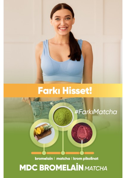 Bromelain Matcha 60 Tablet