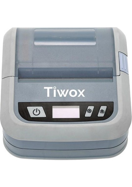 Tıwox 203DPI BT-5050 Direkt Termal USB Bluetooth Mobil Barkod Yazıcı