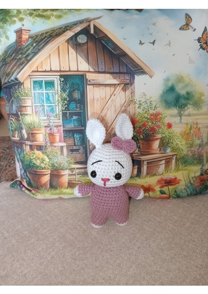 Amigurumi Sevimli Miniklerden Pembe Tavşan Sağlıklı Oyuncak El Örgüsü fiyatları