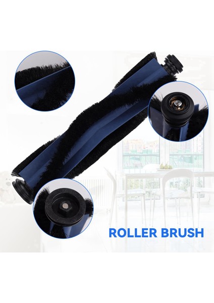 X10 Pro Omni Robot Süpürge Için Yedek Aksesuar Seti: Paspas Pedi, Toz Torbası, Silindir Fırça, Filtre, Yan Fırça (Yurt Dışından)