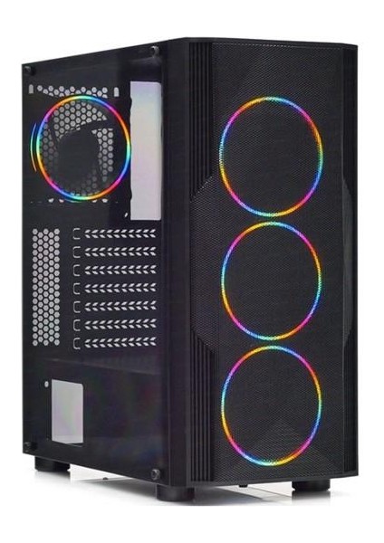 Powersız Dıamond Pro Mesh Dkchdıamondproms Gaming Mid-Tower Pc Kasası