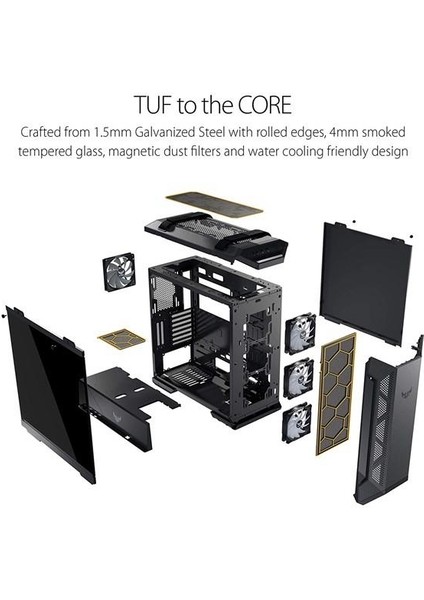 Tuf Gamıng GT501 Gaming E-Atx Pc Kasası