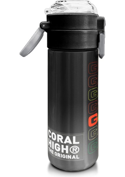 Kids Siyah Gri Gamer Desenli Pipetli ve Direkt Içim Çelik Termos 500 ml 31853 fiyatları