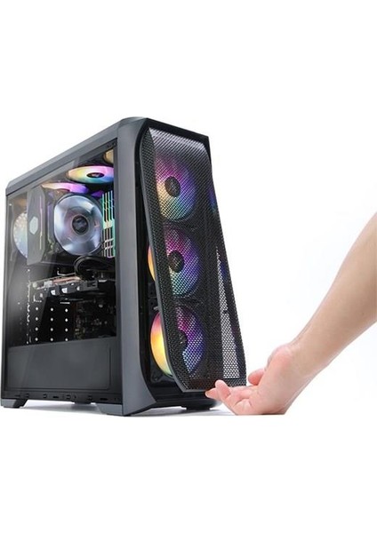 N5 Mf 4-Rgb Fanlı Gamıng Mıd-Tower Pc Kasası fiyatları