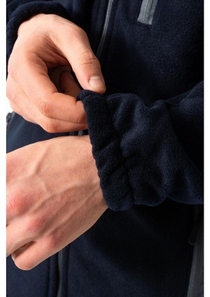 Lüks Tam Fermuarlı 3 Cepli Polar Lacivert (300GR/M2) indirimleri