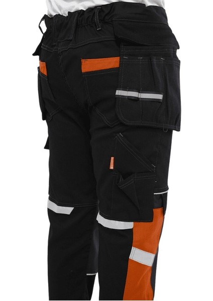 Harman Kumaş Cepli Likralı Iş Pantolonu Siyah fiyatları