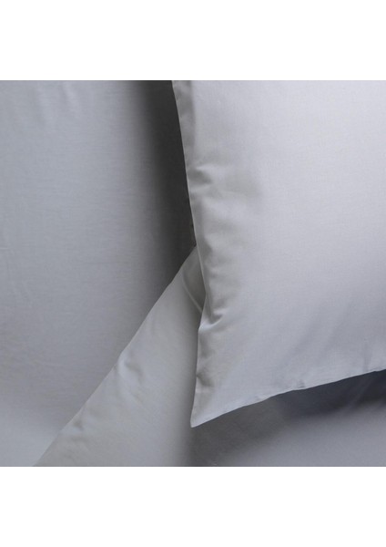 Pamuk Tek Kişilik 120200 cm 1 Adet Yastık Kılıflı Fitted Çarşaf Seti Gri fiyatları