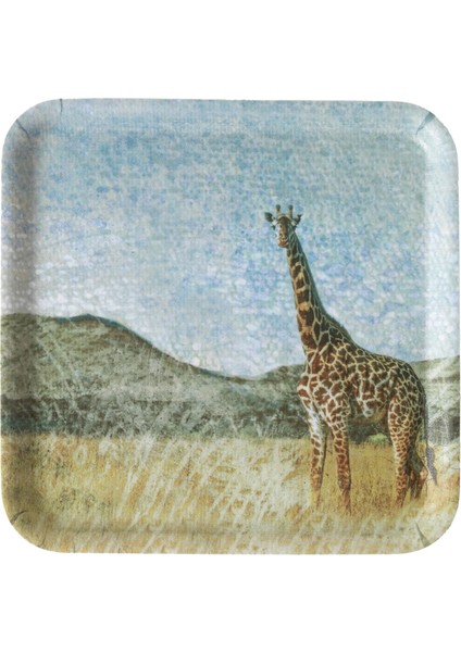 Wıld Kaydırmaz Tepsi 24CM-GIRAFFE