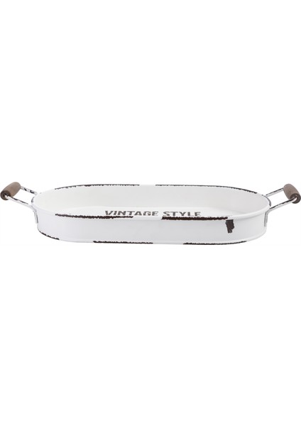 Dublın Oval Tepsi 44X22 cm
