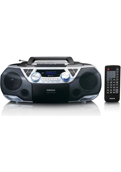 SCD-720SI - Dab+/fm Radyo, Bluetooth®, Cd, Kaset Çalar ve USB Oynatıcılı Taşınabilir Boombox - Gümüş