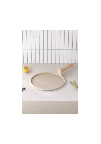 Fika Alüminyum Döküm Krep Tava 26CM Bej