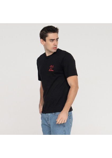 Erkek Gögüs Logo Baskili %100 Pamuk Tisört - Walk fırsatları