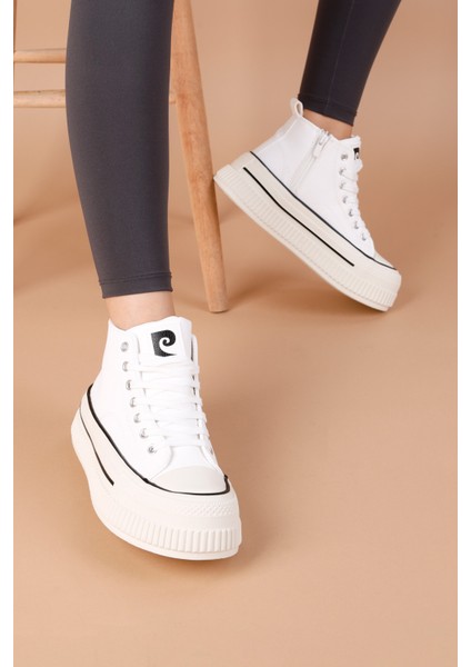 Nelhage Kadın Beyaz Spor Ayakkabı PCI-11138