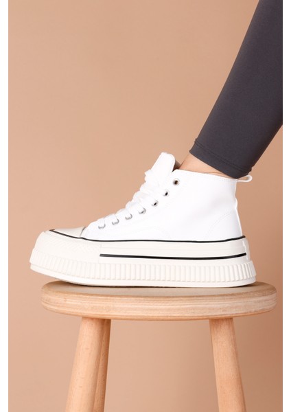 Nelhage Kadın Beyaz Spor Ayakkabı PCI-11138 fiyatları