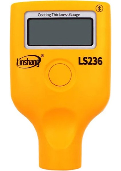 LS236 Linshang Bluetooth'lu Boya Ölçüm Cihazı Demir Alüminyum Galvaniz Ölçer 5000 Um