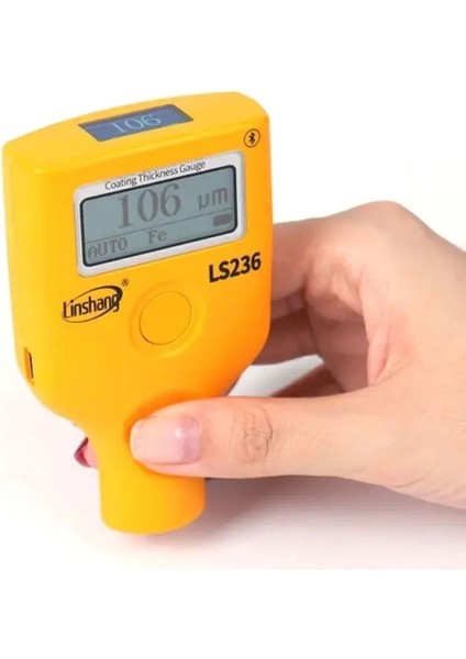 LS236 Linshang Bluetooth'lu Boya Ölçüm Cihazı Demir Alüminyum Galvaniz Ölçer 5000 Um fiyatları