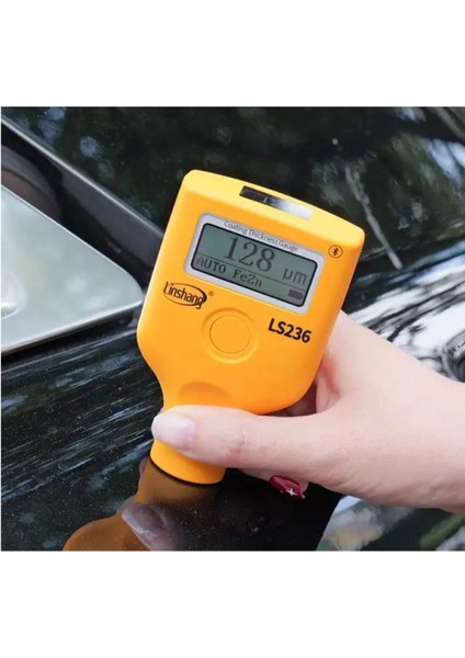 LS236 Linshang Bluetooth'lu Boya Ölçüm Cihazı Demir Alüminyum Galvaniz Ölçer 5000 Um indirimleri