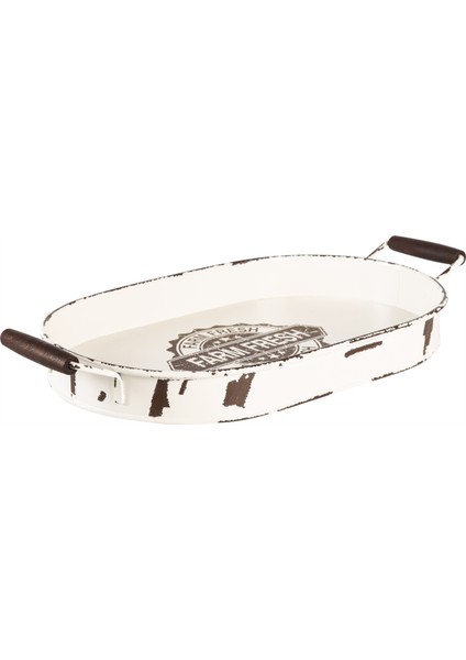 Dublın Oval Tepsi 47X29CM