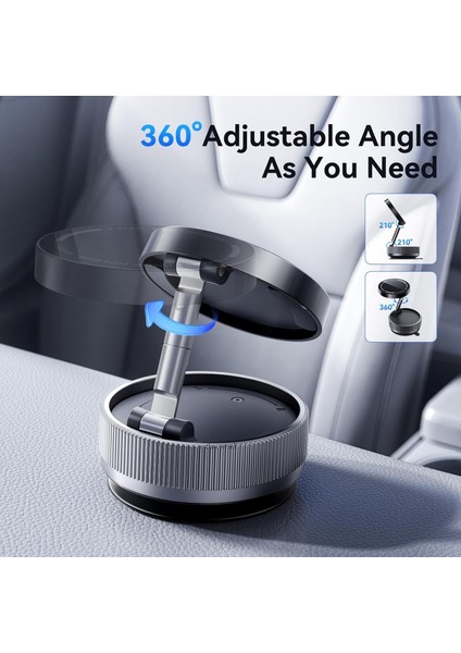 Magsafe Telefon Tutucu Tüm Yüzeylerle Uyumlu Vakumlu Sökülebilir 360 Oynar Başlıklı Üniversal Telefon Tutucu Cam-Ayna-Torpido-Mutfak-Ofis Her Yerde Kullanılabilen indirimleri