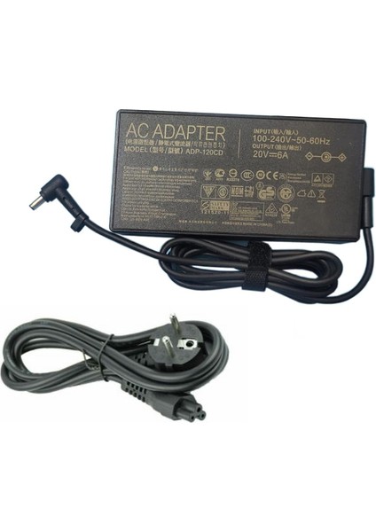 Baftec Asus Vivobook Pro N7400Q 20V 6A 120W Şarj Adaptörü