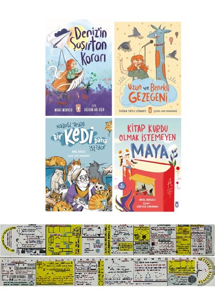 4'lü Set / Denizin Şaşırtan Kararı / Nazoşi Teyze / Maya / Benekli Gezegeni