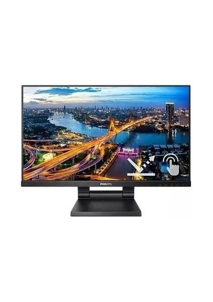 Phılıps 21.5" IPS Dokunmatık 222B1TC/00 4ms 75HZ Hdmı-Dp Kurumsal Monitör