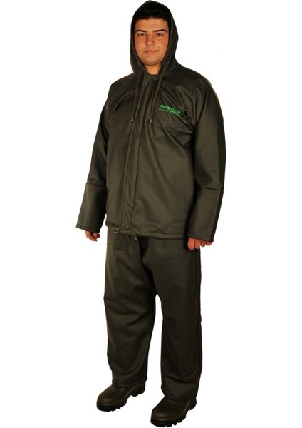PR1001 Pvc Alt-Üst Takım Yağmurluk (Haki)