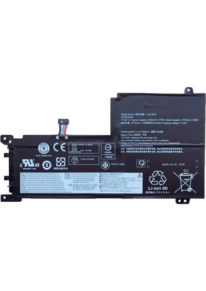 5B11N52016 Lenovo Ideapad Uyumlu Batarya Pil 3 Cell