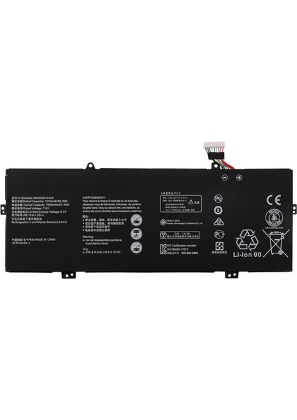 Huawei Matebook Klvl-Wdh9 Uyumlu Batarya Pil 9 Pin Model-1