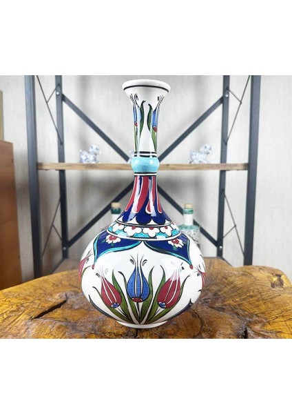Kurumsal Hediye Birlik ve Zarafetin Laleleri Iznik Vazo