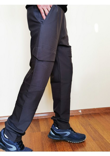 Erkek Antrasit Kargo Cepli Lastikli Bel Pantolon 2049-03 fiyatları